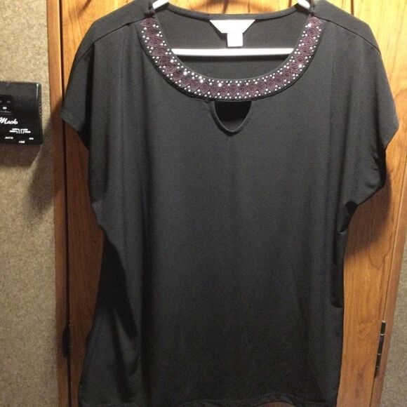 NWOT Christopher & Banks Women’s Bloue Size L - Picture 1 of 7